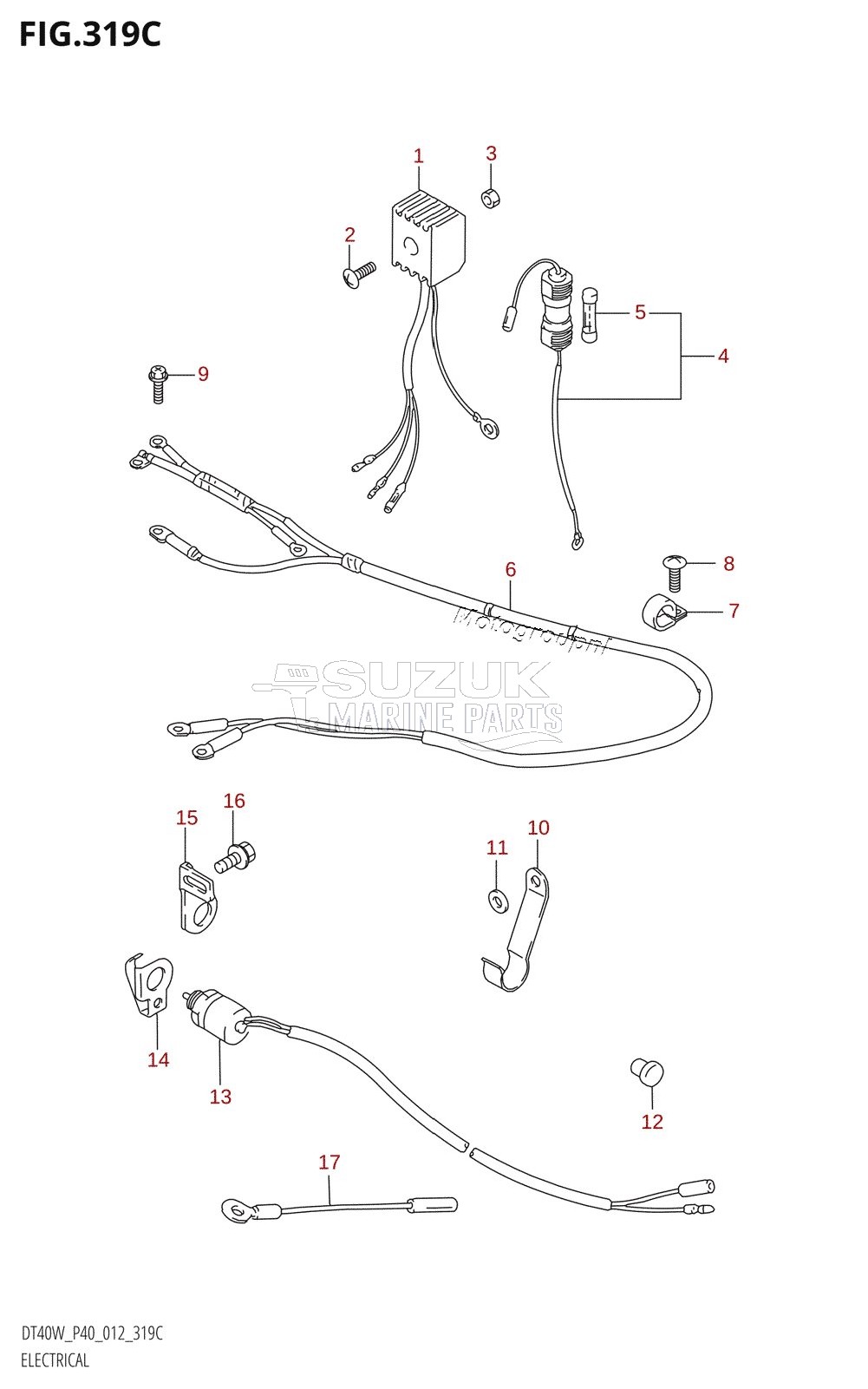 ELECTRICAL (DT40WR:P40)