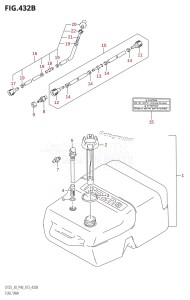 DT25 From 02503K-310001 (P36-)  2013 drawing FUEL TANK (DT25K:P36)