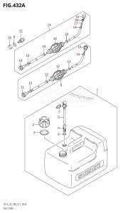 DT30 From 03005-710001 ()  2017 drawing FUEL TANK (DT25K:P36)