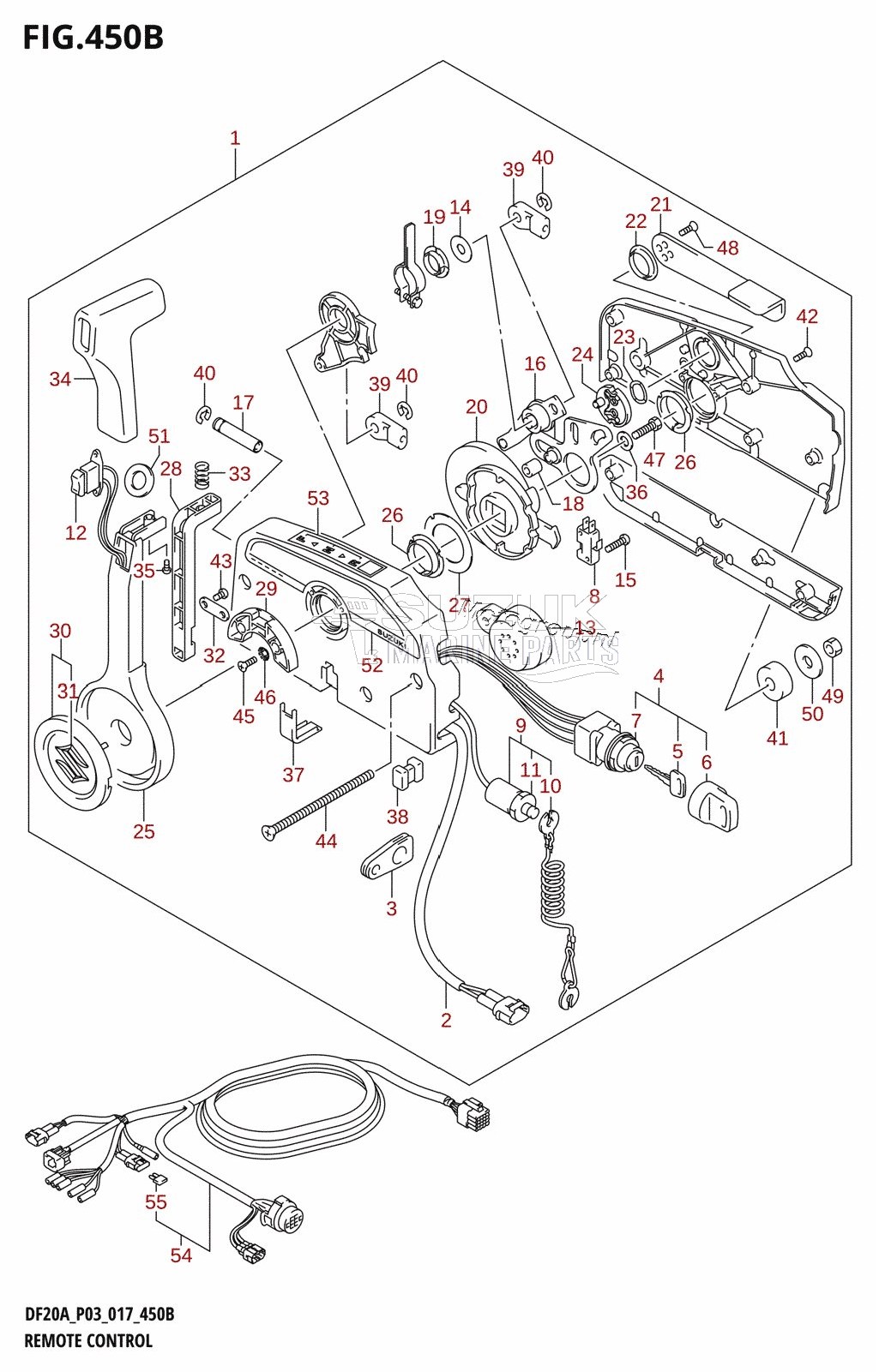 REMOTE CONTROL (DF9.9BT:P03)