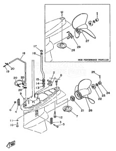 115B drawing PROPELLER-HOUSING-AND-TRANSMISSION-2