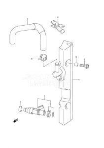 DF 50A drawing Fuel Injector