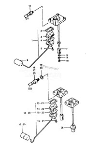 DT8 From 0801-001001 ()  1986 drawing FUEL GAUGE:DT8G (E09, E13), DT8J (E09, E13)