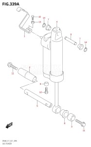 06003F-240001 (2022) 60hp E11 E40-Gen. Export 1-and 2 (DF60AVT  DF60AVT  DF60AVTH  DF60AVTH) DF60A drawing GAS CYLINDER (DF40AQH,DF60AQH)