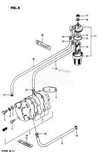 DT55 From 05502-702147 ()  1987 drawing FUEL PUMP