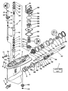 225B drawing LOWER-CASING-x-DRIVE-1