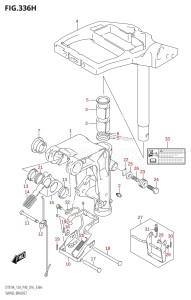 DT15A From 01504-610001 (P36 P40 P81)  2016 drawing SWIVEL BRACKET (DT15A:P81)