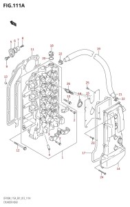 DF115A From 11503F-310001 (E01 E40)  2013 drawing CYLINDER HEAD