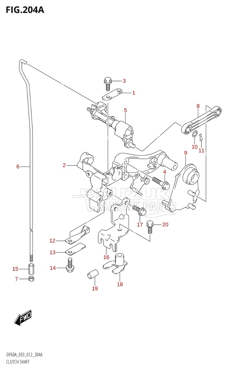 CLUTCH SHAFT