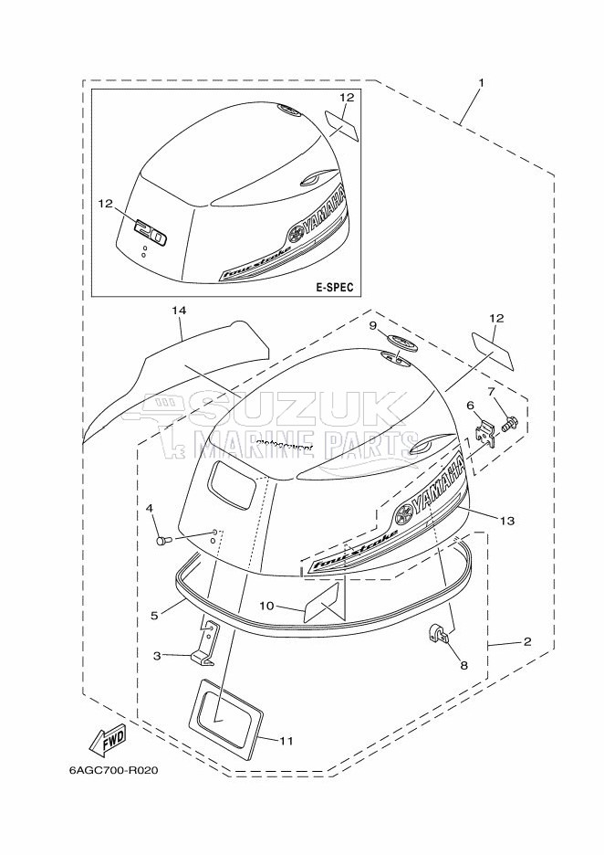 FAIRING-UPPER