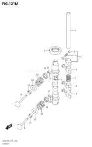 02002F-710001 (2017) 20hp P01 P40-Gen. Export 1 (DF20A  DF20AR  DF20AT  DF20ATH) DF20A drawing CAMSHAFT (DF20ATH:P01)