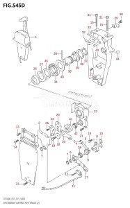 DF115AZ From 11503Z-510001 (E01 E40)  2015 drawing OPT:REMOTE CONTROL ASSY SINGLE (2) (DF140AZ:E40)