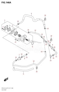 DF6A From 00603F-710001 (P01)  2017 drawing FUEL PUMP (DF4A:P01)