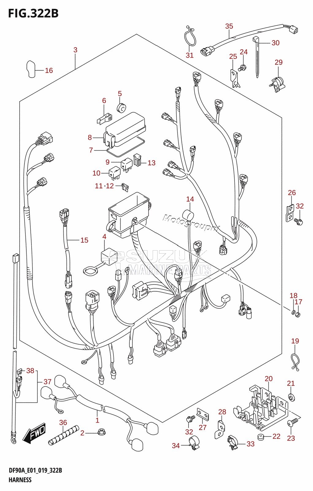 HARNESS (DF100B)