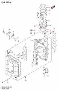 DF250A From 25003P-240001 (E11 E40)  2022 drawing THROTTLE BODY