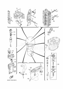 FL150G drawing MAINTENANCE-PARTS