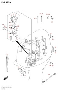 DF200AP From 20003P-710001 (E01 E40)  2017 drawing HARNESS