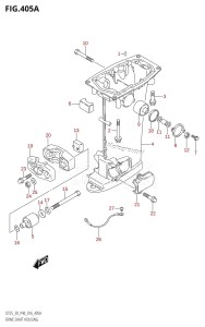 DT30 From 03005-610001 ()  2016 drawing DRIVE SHAFT HOUSING (DT25K:P36)