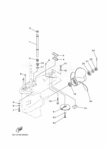 F40HETL drawing LOWER-CASING-x-DRIVE-2