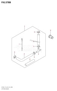 DF100 From 10002F-210001 (E01 E40)  2012 drawing OPT:TRIM SENDER (DF100T:E40)