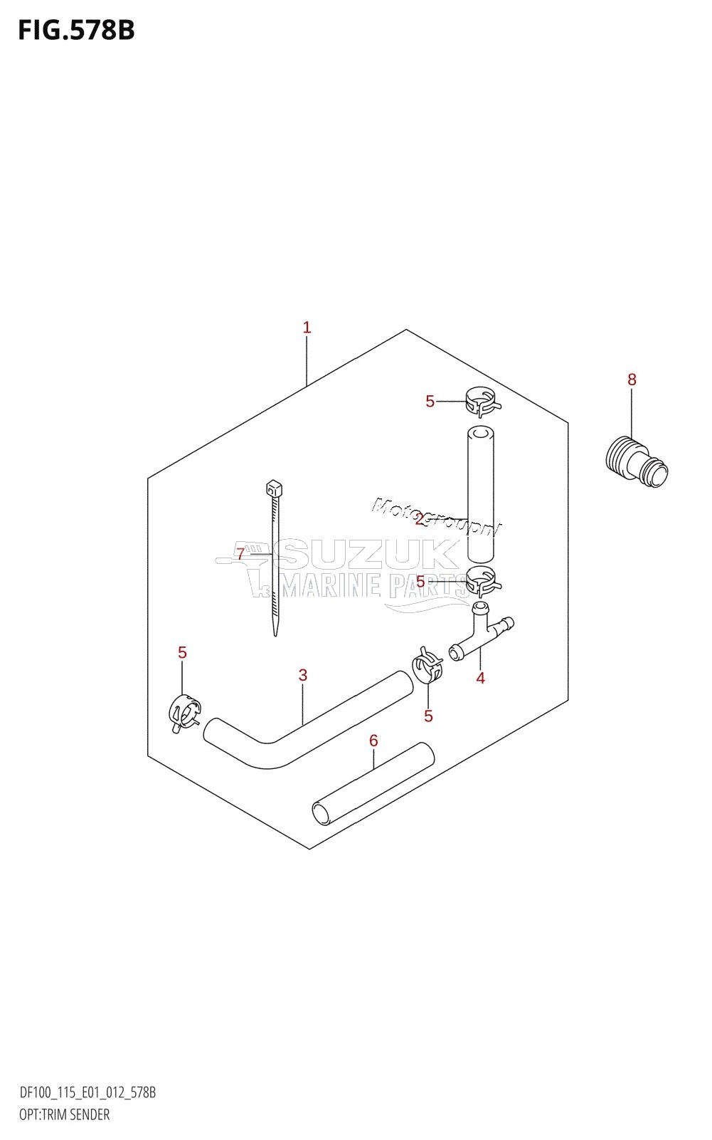 OPT:TRIM SENDER (DF100T:E40)