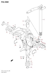 DF175Z From 17502Z-210001 (E01 E40)  2012 drawing SWIVEL BRACKET (DF175T:E01)