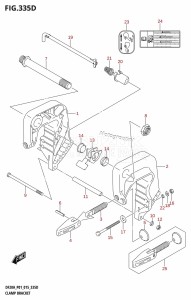 DF15A From 01504F-510001 (P01)  2015 drawing CLAMP BRACKET (DF15A:P01)