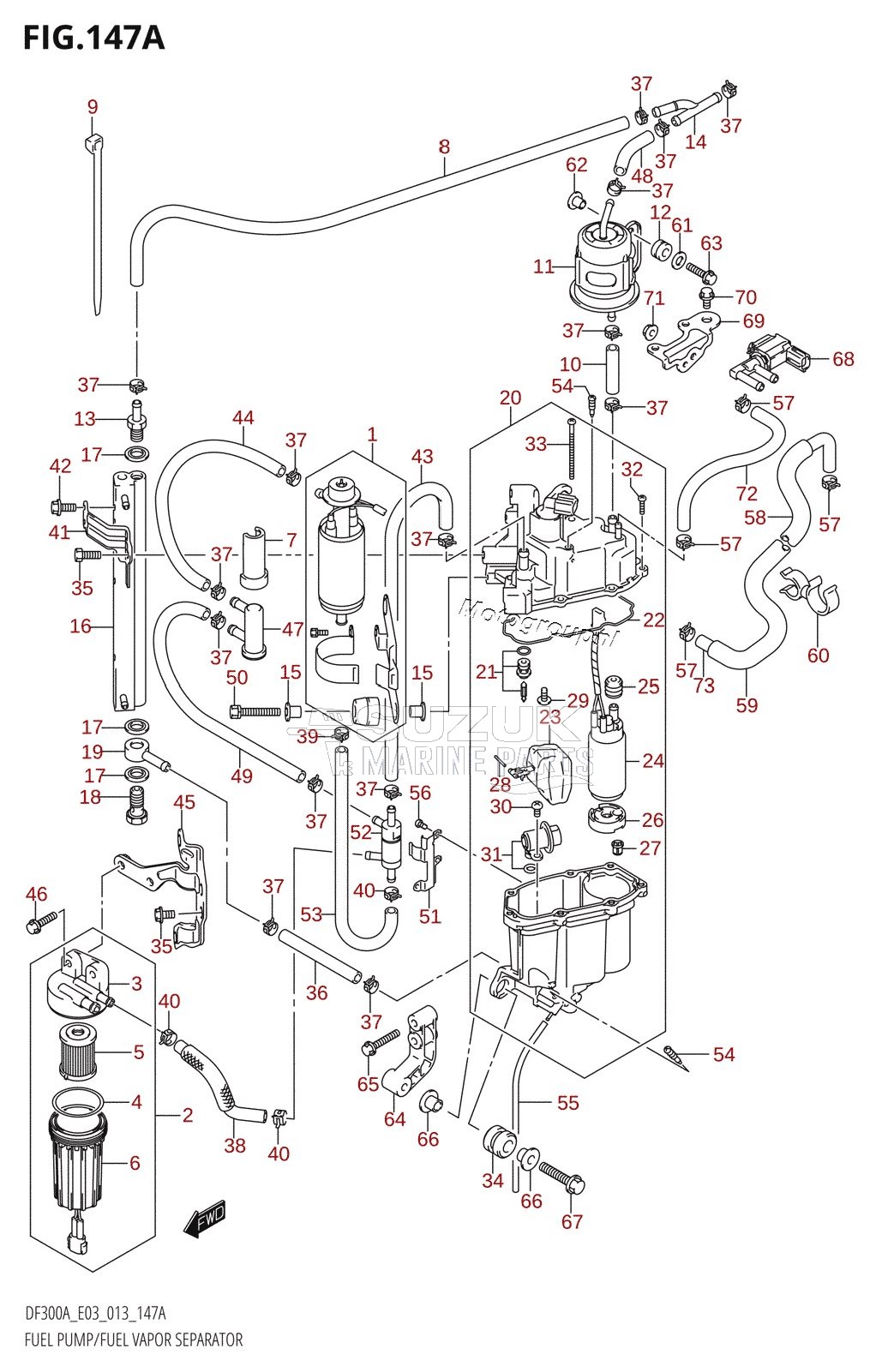 FUEL PUMP /​ FUEL VAPOR SEPARATOR