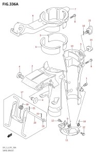 DF5 From 00501F-780001 (P01)  2007 drawing SWIVEL BRACKET