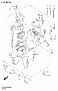 DF50A From 05003F-610001 (E01)  2016 drawing HARNESS (DF40AQH:E01)