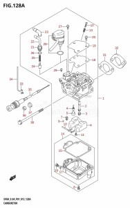 DF9.9A From 00994F-310001 (P01)  2013 drawing CARBURETOR (DF8A:P01)