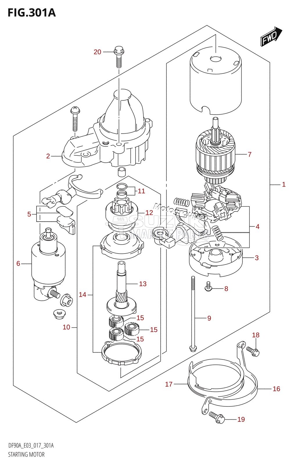 STARTING MOTOR