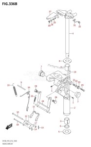 DF9.9B From 00995F-410001 (P03)  2014 drawing SWIVEL BRACKET (DF9.9BR:P03)