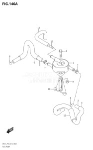 00252F-410001 (2014) 2.5hp P03-U.S.A (DF2.5) DF2.5 drawing FUEL PUMP