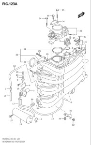 20004F-040001 (2020) 200hp E03-USA (DF200AST  DF200AST) DF200AST drawing INTAKE MANIFOLD / THROTTLE BODY