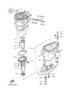 F40BMHDS drawing UPPER-CASING