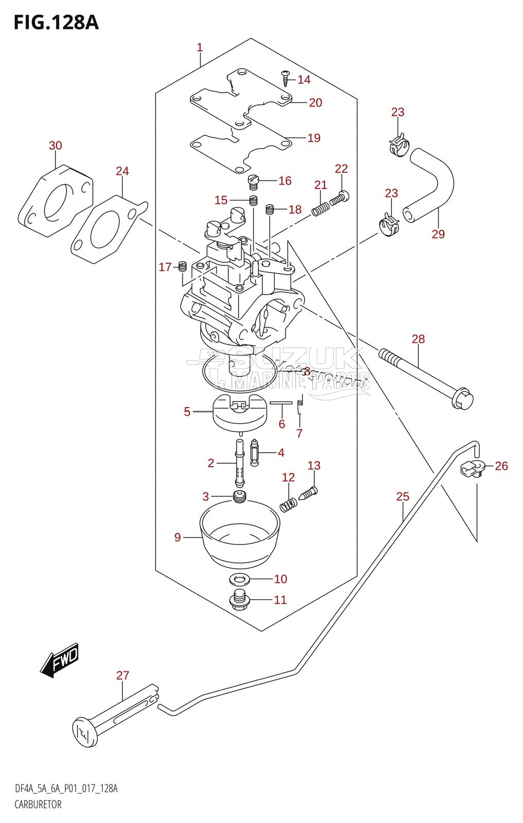 CARBURETOR (DF4A:P01)