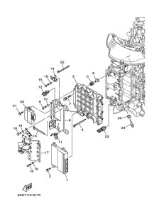 F350AETX drawing ELECTRICAL-1