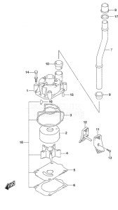 DF 150AP drawing Water Pump