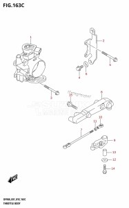 DF80A From 08002F-810001 (E01 E40)  2018 drawing THROTTLE BODY (DF100B)