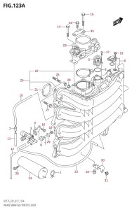 DF150Z From 15002Z-710001 (E01 E40)  2017 drawing INTAKE MANIFOLD /​ THROTTLE BODY