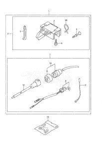 DF 25 V-Twin drawing Electrical