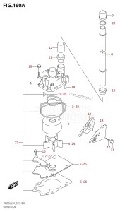 DF250A From 25003P-710001 (E01 E40)  2017 drawing WATER PUMP (DF300A:E01)