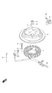 Outboard DF 20A drawing Magneto Manual Starter