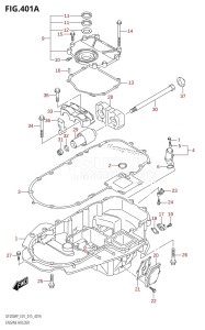 DF200AP From 20003P-510001 (E01 E40)  2015 drawing ENGINE HOLDER