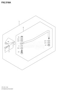 02001F-780001 (2007) 20hp E01-Gen. Export 1 (DF20RK7  DF20RK8) DF20 drawing OPT:REMOCON ATTACHMENT