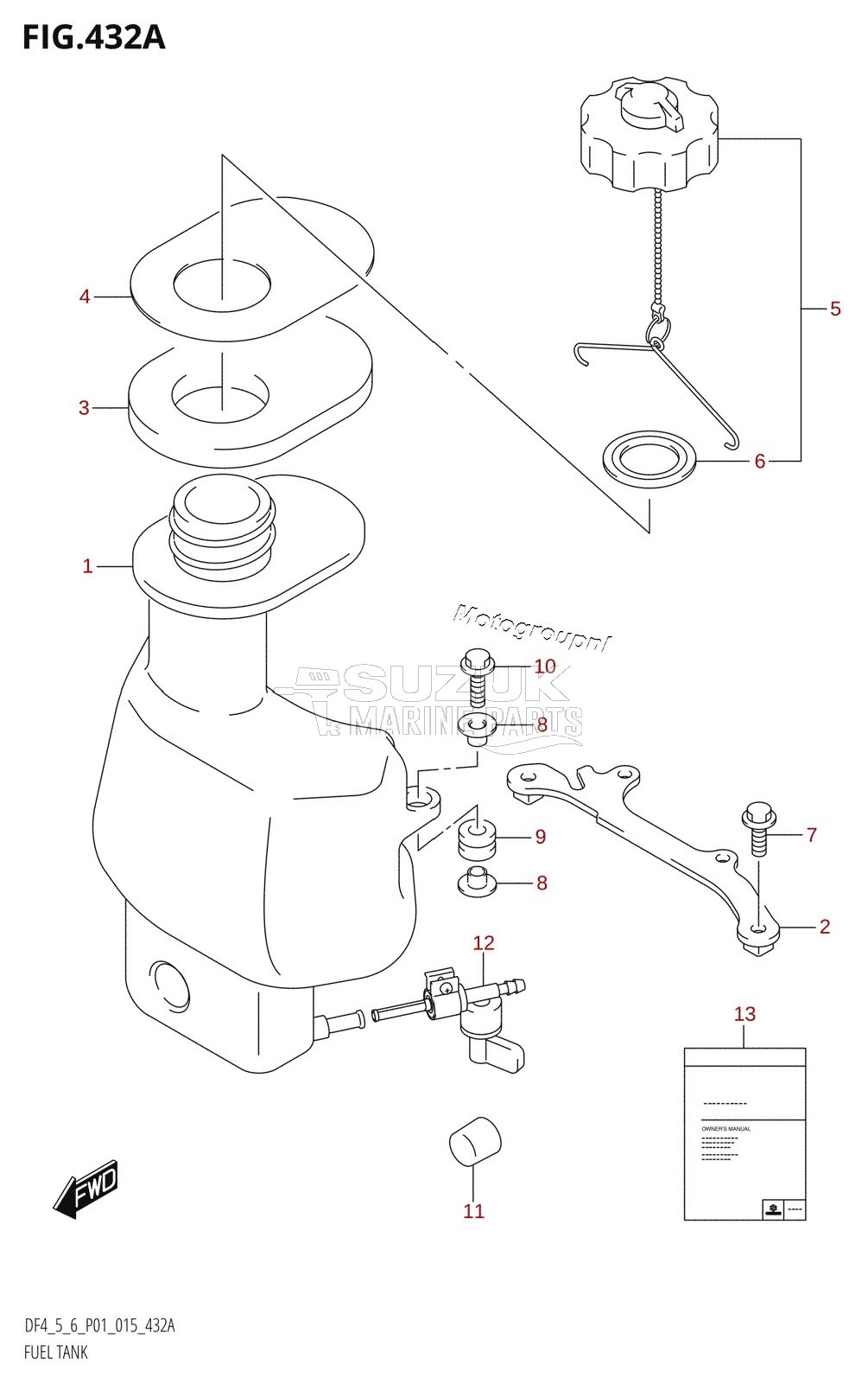 FUEL TANK (DF4:P01)