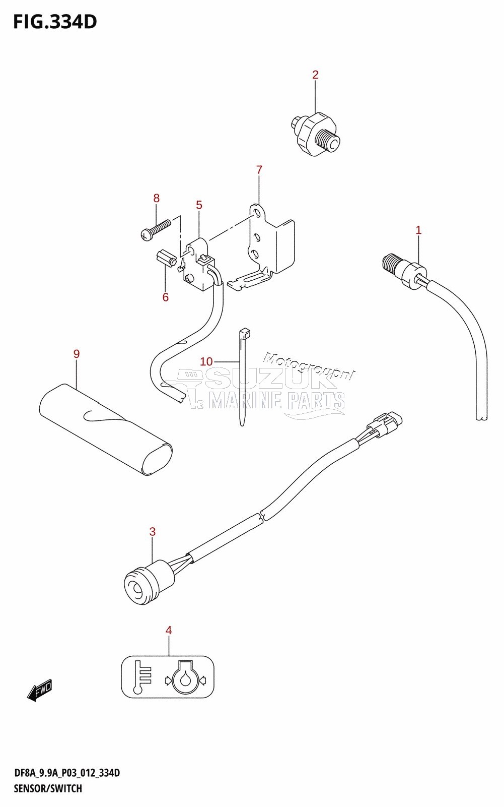 SENSOR /​ SWITCH (DF9.9AR:P03)