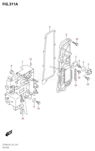 DF100A From 10003F-510001 (E01)  2015 drawing RECTIFIER