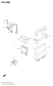 DF140AZ From 14003Z-310001 (E01 E40)  2013 drawing PTT SWITCH /​ ENGINE CONTROL UNIT (DF100AT:E40)